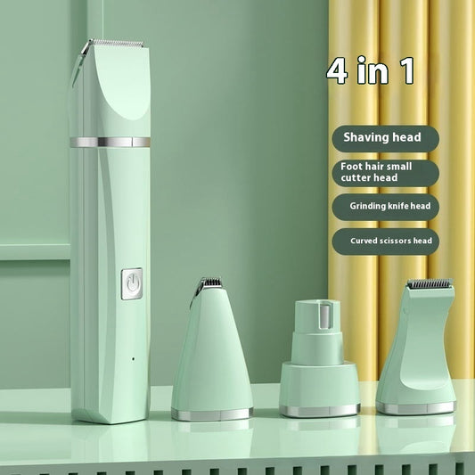 Pet Four-in-one Mute Rechargeable Lady Shaver